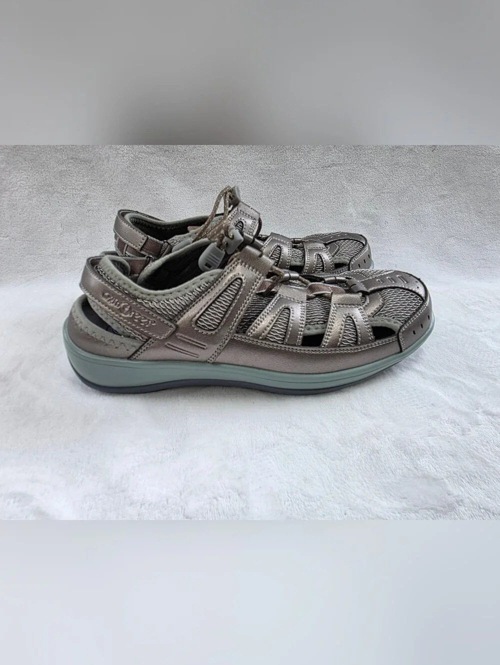 Orthofeet Sandals Women's Size 11 Wide Versona Casual Sporty